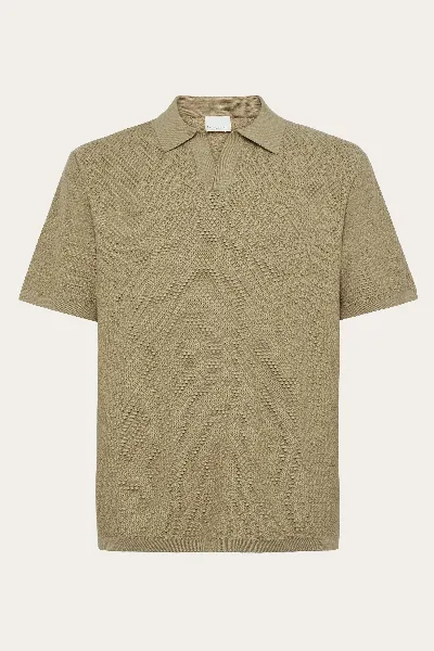 KnowledgeCotton Apparel KnowledgeCotton Apparel Herren vegan Polohemd Twill Gestrickt