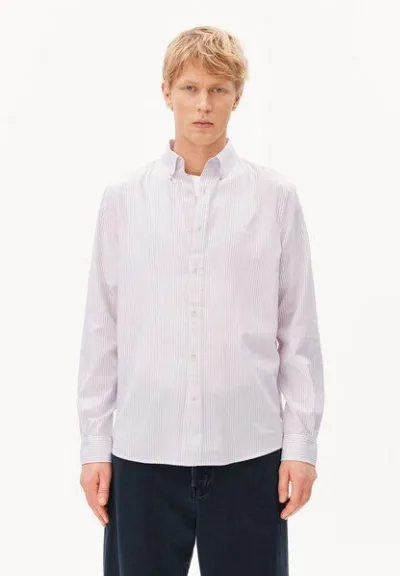 ARMEDANGELS ARMEDANGELS QUAASA STRIPE Herren Hemd aus Bio-Baumwolle