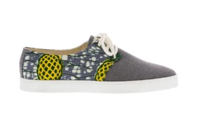 PANAFRICA PANAFRICA Bunte Sneaker - Zanzibar - Grau - Unisex