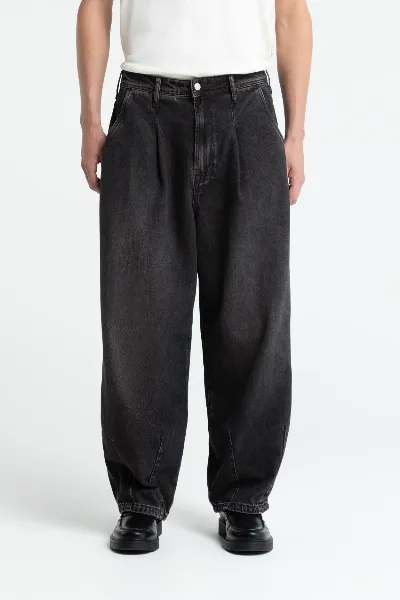 Kings Of Indigo Kings of Indigo Herren vegan Hose Sabium Vilma Schwarz