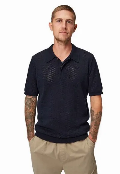 Honesty Rules Honesty Rules Ajour Polo Shirt