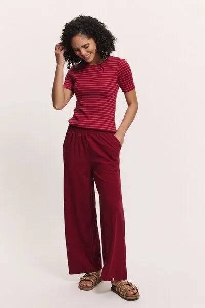 TRANQUILLO TRANQUILLO Hose Culotte Lorenaa Slub Jersey GOTS (1070006)