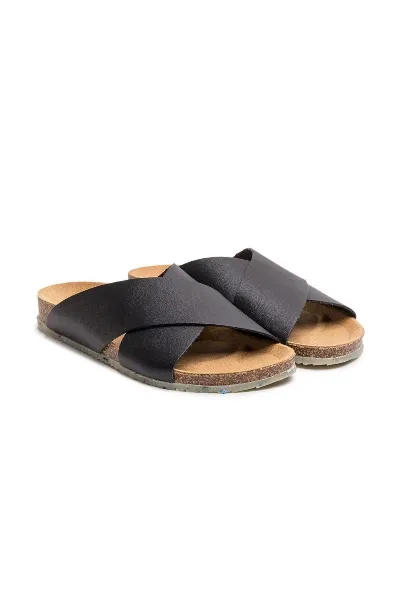 Zouri Zouri Damen vegan Sandale Sun Nero