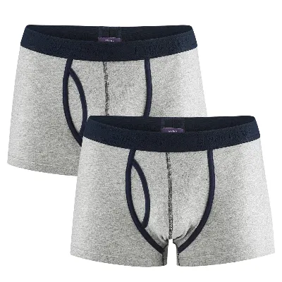 Living Crafts LIVING CRAFTS - Herren Pants, 2er-Pack - Grau