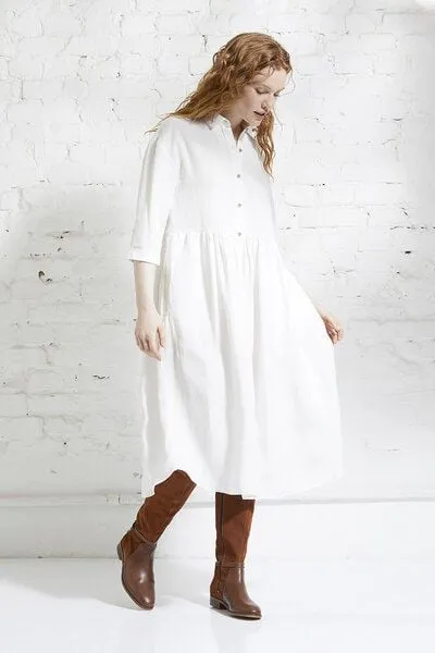 Wunderwerk Wunderwerk Linen TENCEL oversize dress