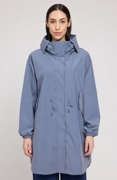 Mazine Mazine Damen vegan Parka Hell Schiefer