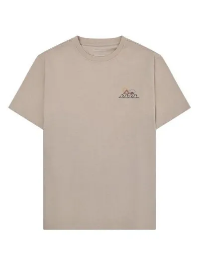 KnowledgeCotton Apparel KnowledgeCotton Apparel T-Shirt mit Stickerei aus Bio-Baumwolle