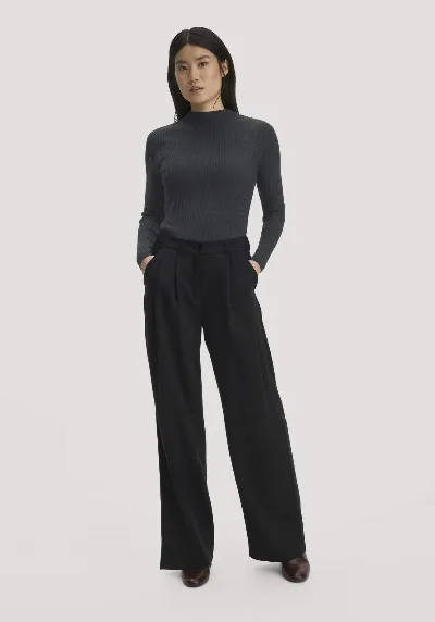 hessnatur hessnatur Damen Twill-Hose Wide Leg aus TENCEL™ Lyocell