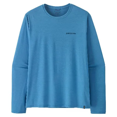 Patagonia M'S L/S CAP COOL DAILY SHIRT - BOARDSHORT LOGO