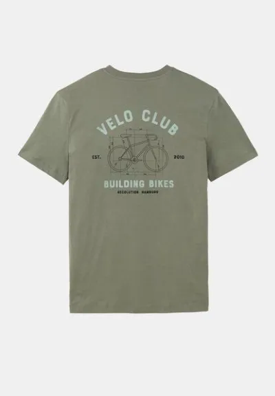 recolution Herren T-Shirt aus Bio-Baumwolle - AGAVE VELO CLUB - recolution