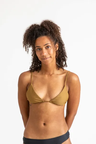 MATONA MATONA Damen vegan Triangle Bikini Top Moss