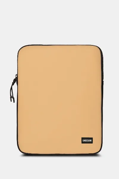 UNBEGUN UNBEGUN Herren vegan Ipad Sleeve Sand