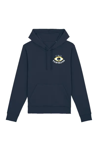 Oat Milk Club Oat Milk Club Damen vegan Earthling - Hoodie Aus Bio-Baumwolle Navy