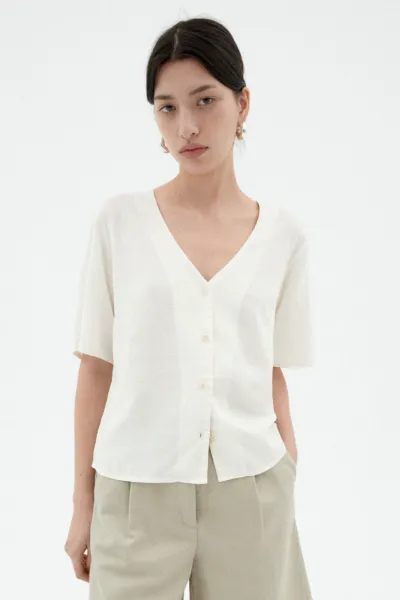 thinking mu Thinking MU Damen vegan Bluse Libelle