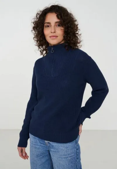 recolution Damen Stricktroyer aus Bio-Baumwolle - NIGELLA - recolution