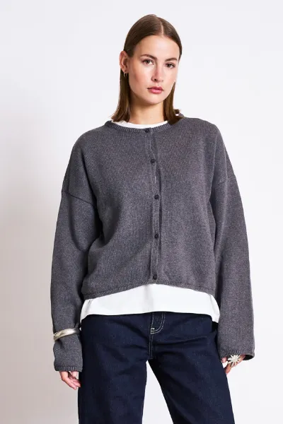JAN N JUNE JAN 'N JUNE Damen vegan Strickjacke Light Asas