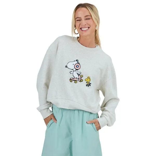 Brava Fabrics Brava Fabrics Sweatshirt Peanuts Roller