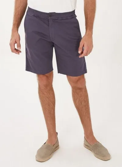 ORGANICATION ORGANICATION Chino-Shorts aus Bio-Baumwolle mit elastischem Bund