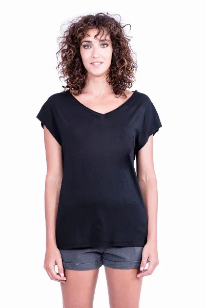 RAVENS VIEW IBIZA RAVENS VIEW IBIZA Damen vegan Top Maxi V
