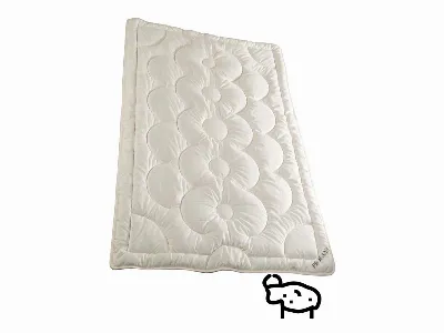 PROLANA Prolana Ganzjahresdecke VICENZA 135x200 cm 1000g Yakhaar