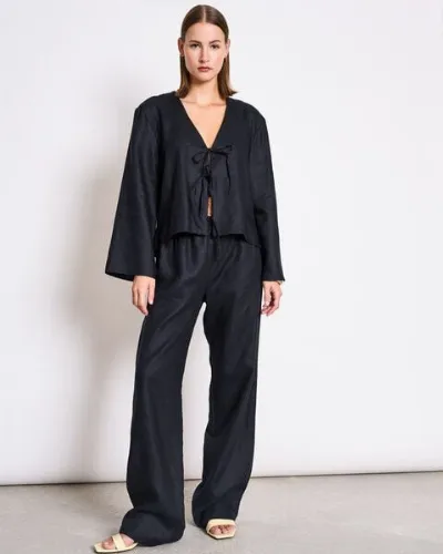 JAN N JUNE JAN N JUNE LEINEN BLUSE SKAGEN