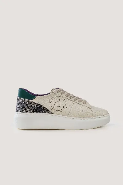 AGAZI AGAZI Damen vegan Sneaker Jane Türkisgrün