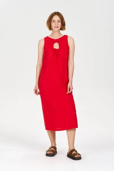 KOMODO KOMODO Damen vegan Kleid Shanti Koralle