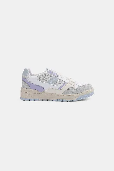 MoEa MoEa Herren vegan Sneaker Echo Grey & Lila Apple