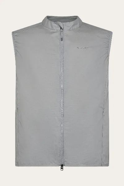 KnowledgeCotton Apparel KnowledgeCotton Apparel Herren vegan Weste Herren Vent Ripstop 90 Ultimate Grey