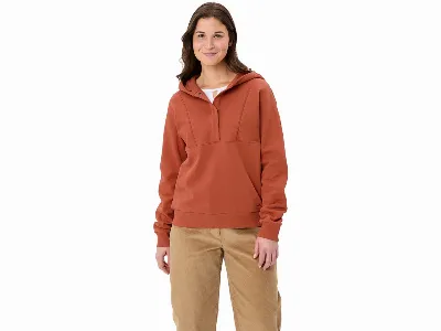 Vaude VAUDE Damen-Hoodie 'Manukau IV' mit Druckknopfleiste, buckeye,