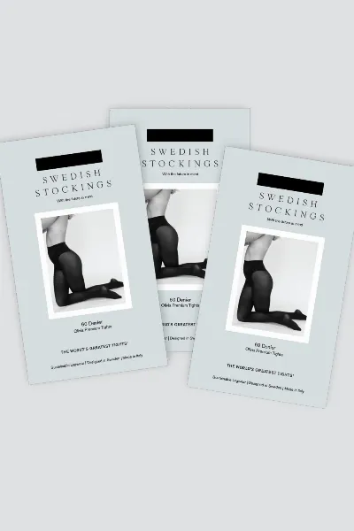 Swedish Stockings Swedish Stockings Damen vegan Basic Set! Olivia Strumpfhose 3 Stück