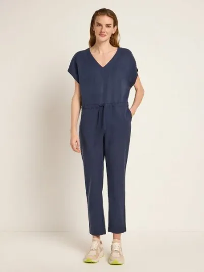 LANIUS LANIUS Jumpsuit STRIPE aus TENCEL und Bio-Leinen