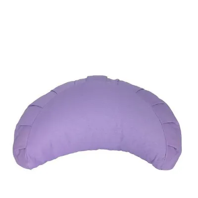 BAGHI BAGHI Meditationskissen Halbmond basic aus Bio-Baumwolle kbA - Sitzhöhe 12cm