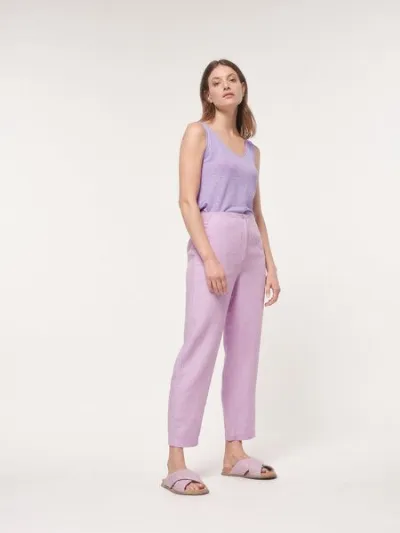 LANIUS LANIUS Hose aus Bio-Leinen