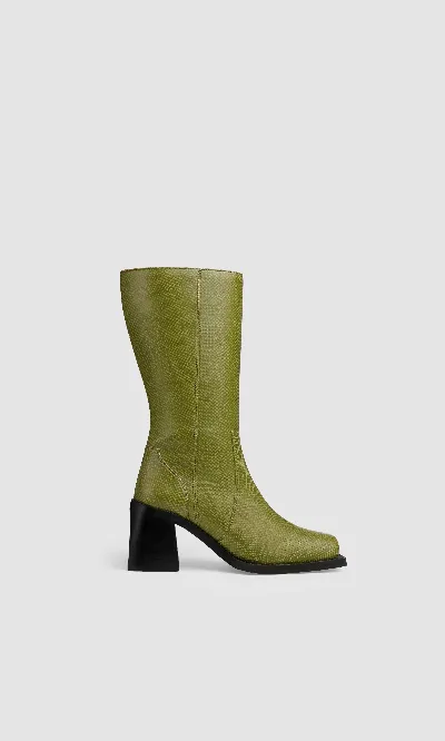 Prev Prev Damen vegan Stiefel Karel X Plus Rosmarin Grün