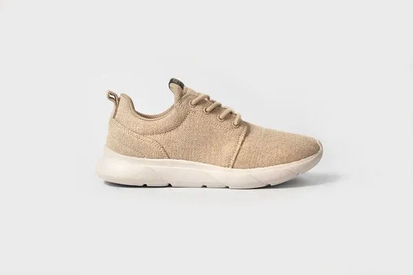 8000Kicks 8000Kicks Explorer V2 Beige - Wasserdichte Hanfschuhe