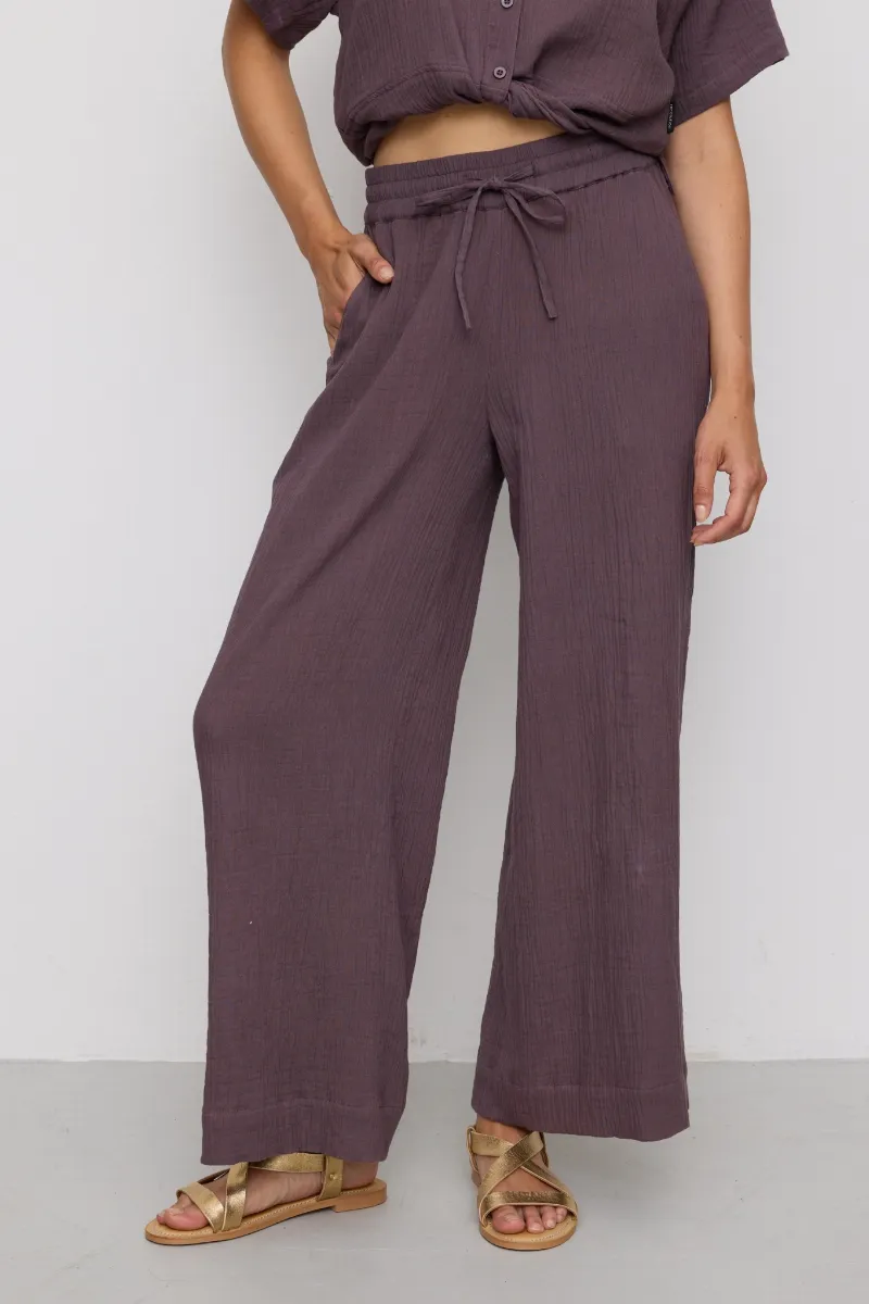 recolution Recolution Damen vegan Hose Crocus Mystic Grape