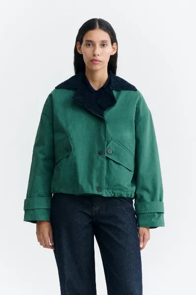 thinking mu Thinking MU Damen vegan Jacke Norma Oversize Quilted