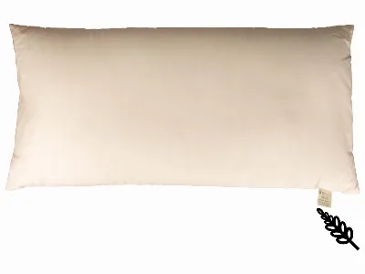 mudis mudis Kopfkissen 40 x 80 cm Hirseschalen