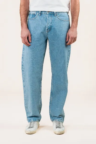 Kuyichi Kuyichi Herren vegan Jeans Larry Loose Heritage Blue