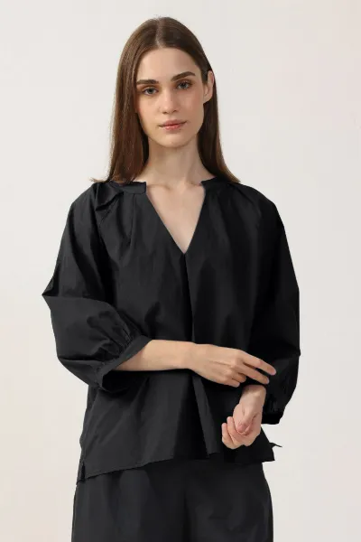 Neu Nomads Neu Nomads Damen vegan Bluse Estee