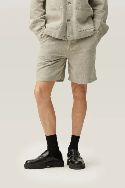 DAWN Dawn Herren vegan Kurze Hose Rock Olive