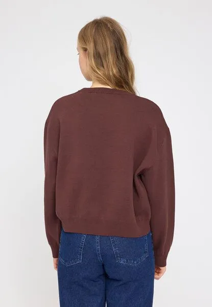 Mazine Mazine Baumwollstrickpullover Cherry