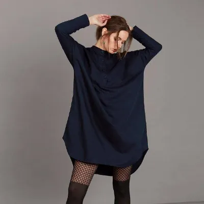 WiDDA berlin WiDDA berlin Oversize Tunika KOMFI aus Tencel®