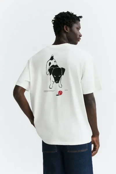 thinking mu Thinking MU Herren vegan T-Shirt Aaron Dog Ball