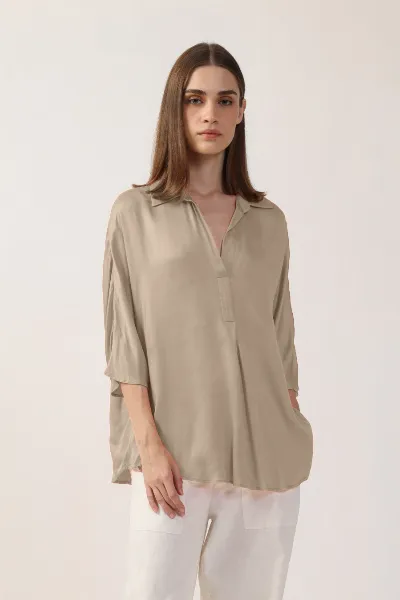 Neu Nomads Neu Nomads Damen vegan Bluse Jasmine Stone