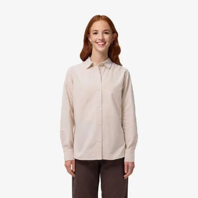 YTWOO YTWOO Damen-Oxford-Hemd aus Bio-Baumwolle