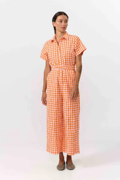 SUITE13LAB SUITE13LAB Damen vegan Jumpsuit Alme Check