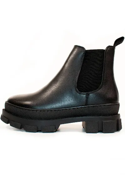 Will's Vegan Store Will's Vegan Store Damen vegan Luxe Track Sole Chelsea Boots