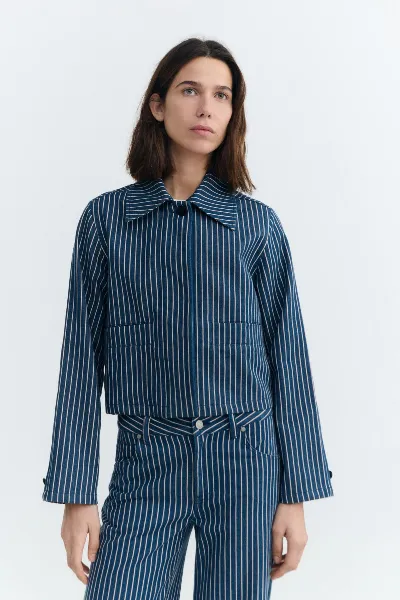 Thinking MU Jacke Astrid Blau